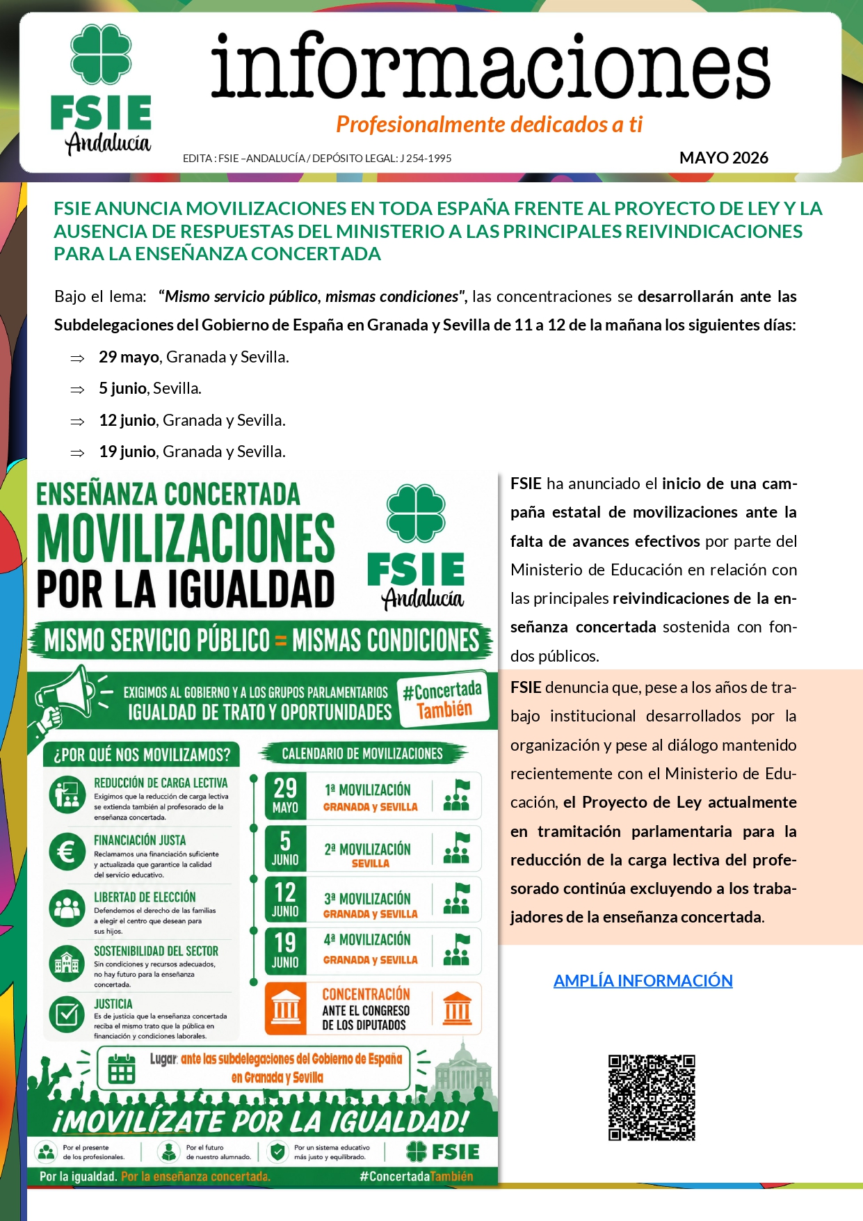 Informaciones mayo 2026